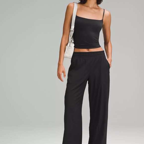 LULU LEMON Swift Mid-Rise Wide-Leg Pant - Picture 4 of 4